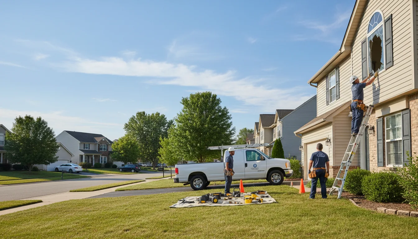 Expert window installer providing residential service in Lutts, TN